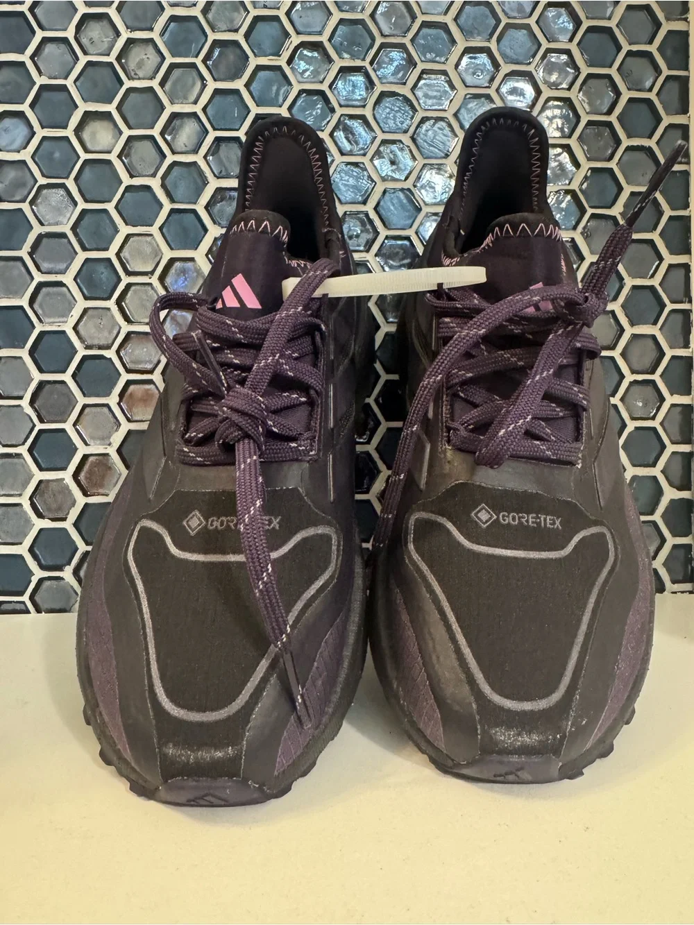 Adidas Women’s Dark Purple Trail Running Shoes with BOOST